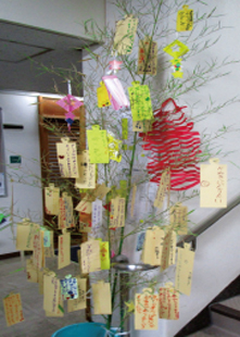 七夕(たなばた)飾り