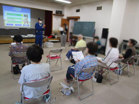 高齢者　交通安全教室
