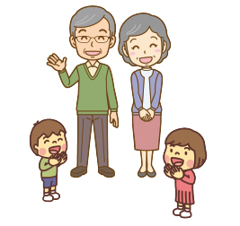 高齢者とこどもたちの世代間交流