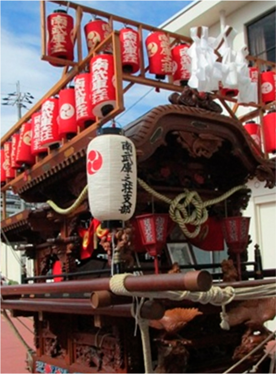 人権交流秋まつり・だんじり展示